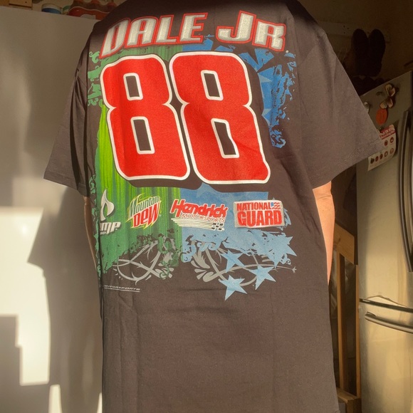 VINTAGE Dale Earnhardt Jr. 2007 88 Mountain Dew National Guard T-Shirt NASCAR - Picture 1 of 3